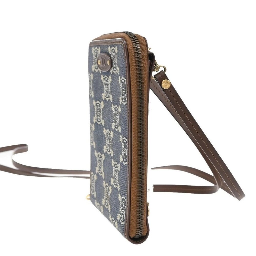 Celine Macadam Pattern Shoulder Wallet Multi Case… - image 2